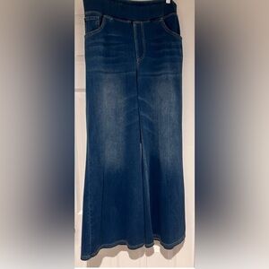 🔵HALARA Wide-Leg Jeans